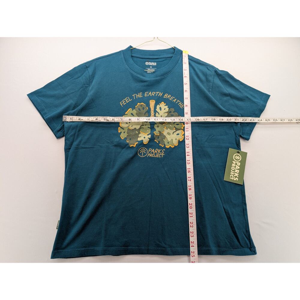 NWT Parks Project Women's Olympic Lichen Relaxed Tee in Blue size Medium - Picture 5 of 5